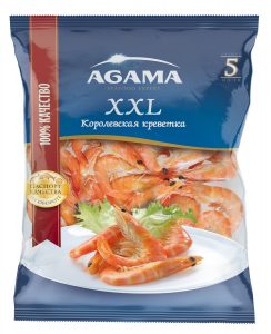 Королевская креветка №5 в/м неразд ХХL glz 7% 700 г