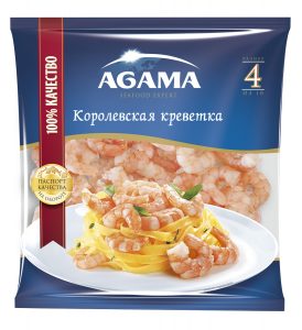Королевская креветка №4 в/м очищ 