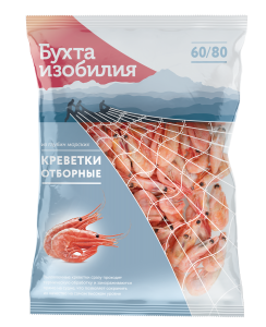 Королевская креветка №6 в/м очищ с хв. glz 7% 850 г